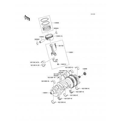 Crankshaft/Piston(s)