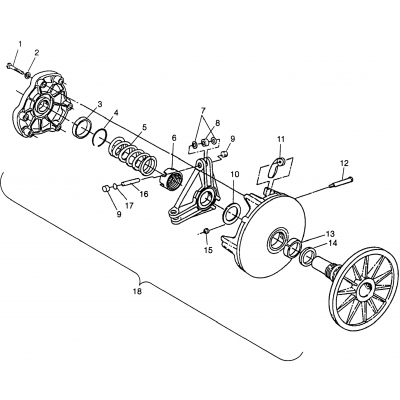 Drive Clutch Xlt Ltd Sp