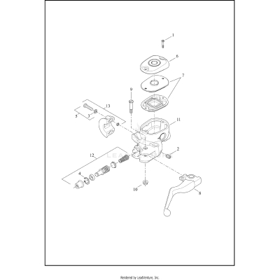 BRAKE CONTROL, FRONT