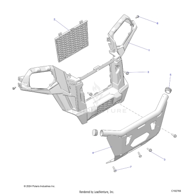 BODY, FRONT BUMPER - A25SGE95AT (C102765)
