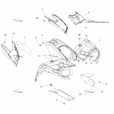 Body, Front Cab & Side Panels