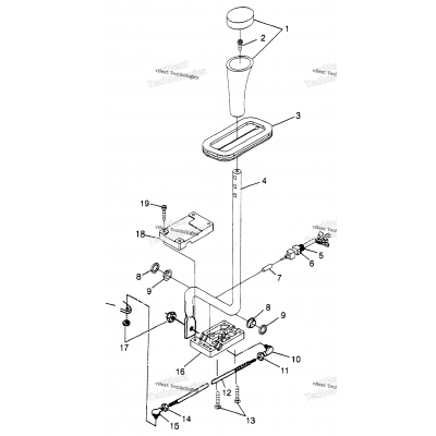 Gear Selector Sport 400L & Trail Blazer W97ba25c