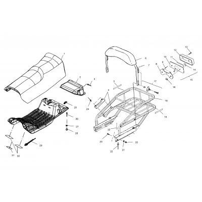 Seat & Rear Rack