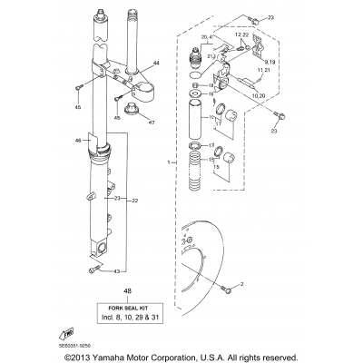 Front Brake Caliper