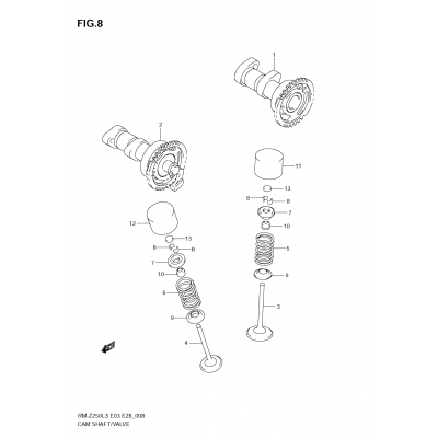 CAM SHAFT/VALVE