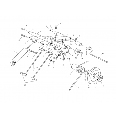 Rear Torque Arm 0971758