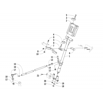 STEERING POST ASSEMBLY