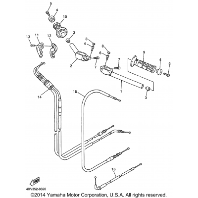 Steering Handle Cable