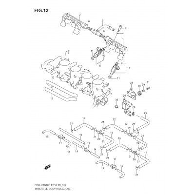 THROTTLE BODY HOSE/JOINT