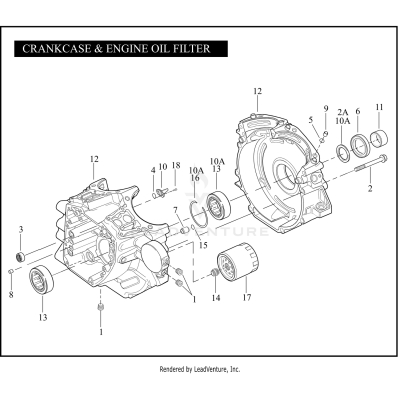 CRANKCASE & ENGINE OIL FILTER -TWIN CAM 96™