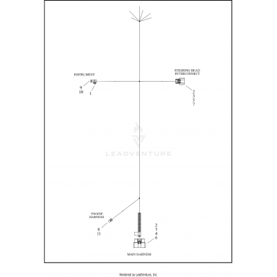 WIRING HARNESS, FRAME BACKBONE - FXLRST