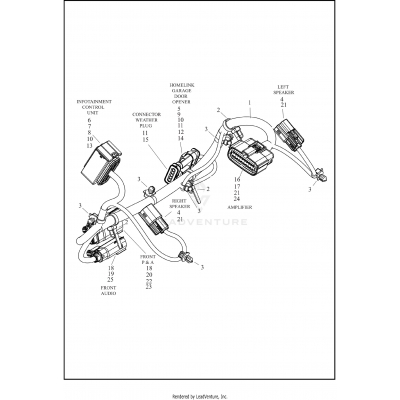 WIRING HARNESS, FAIRING