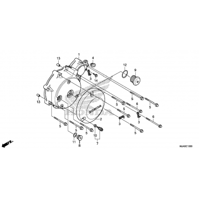 LEFT CRANKCASE COVER