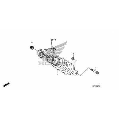 REAR SHOCK ABSORBER