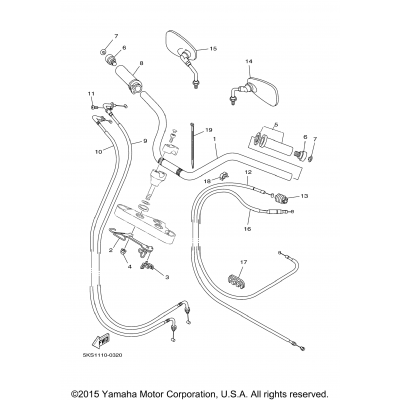 Steering Handle Cable