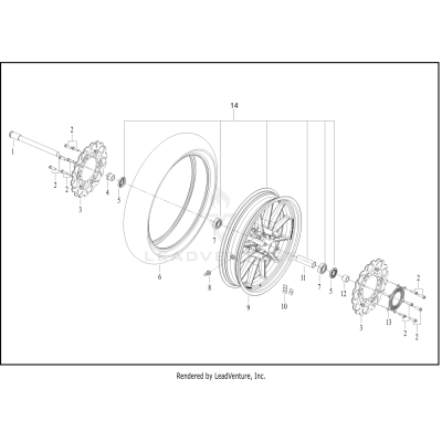 WHEELS, FRONT