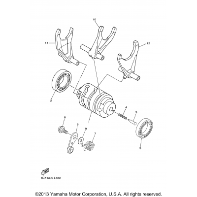 Shift Cam Fork