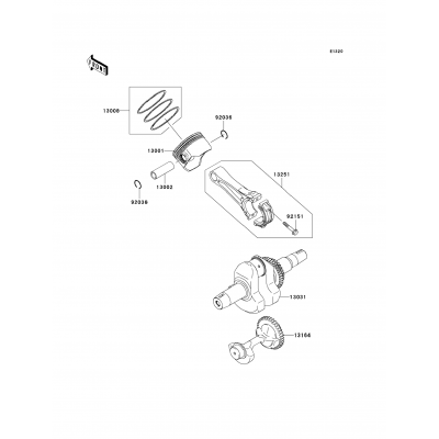 Crankshaft/Piston(s)