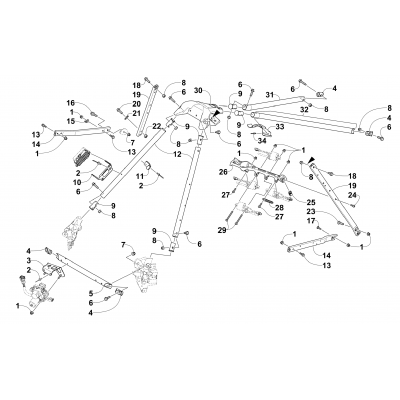 STEERING SUPPORT ASSEMBLY