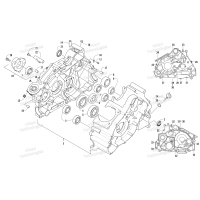 CRANKCASE ASSEMBLY