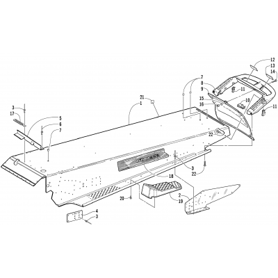 TUNNEL AND REAR BUMPER