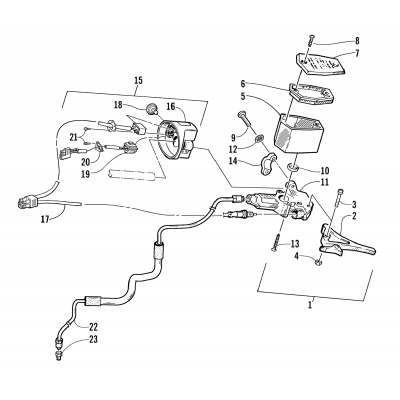 HYDRAULIC BRAKE CONTROL ASSEMBLY