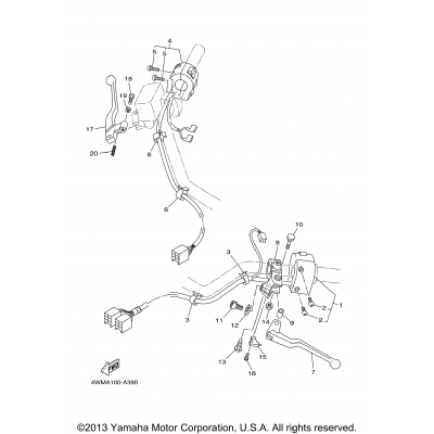 Handle Switch Lever