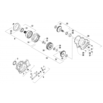 GEARCASE ASSEMBLY