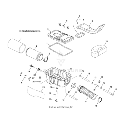 AIR BOX - A06MH50AQ/AX/AY/AZ/AL/AT (4999200139920013A13)