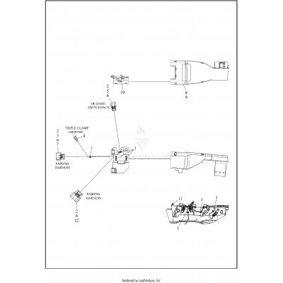 WIRING HARNESS, MAIN, ABS - FLHTP