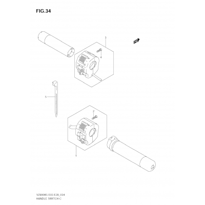 HANDLE SWITCH (MODEL K5/K6)