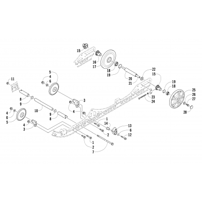 IDLER WHEEL ASSEMBLY