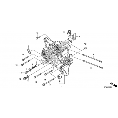 RIGHT CRANKCASE