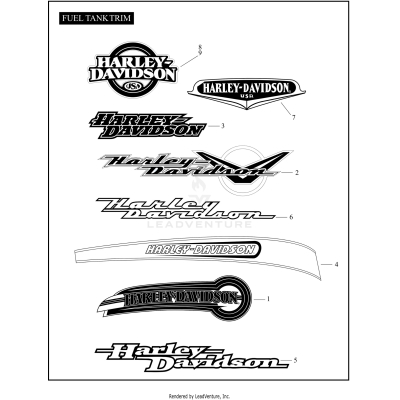 FUEL TANK TRIM