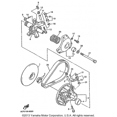 Primary Sheave For Mm600