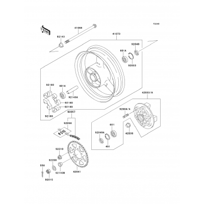 Rear Wheel/Chain