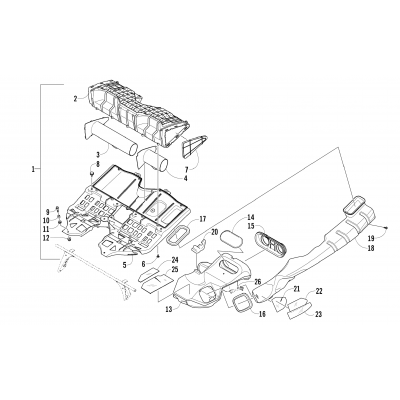 AIR SILENCER ASSEMBLY