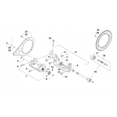 STARTER MOTOR ASSEMBLY