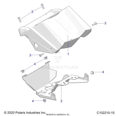 BODY, GAUGE POD - A25SXN85A4 (C102210-15)
