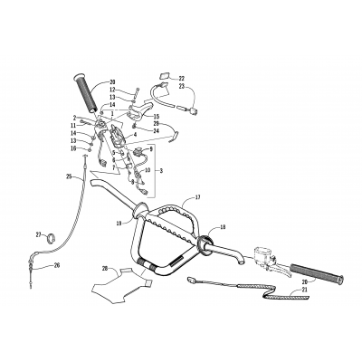 HANDLEBAR AND CONTROLS