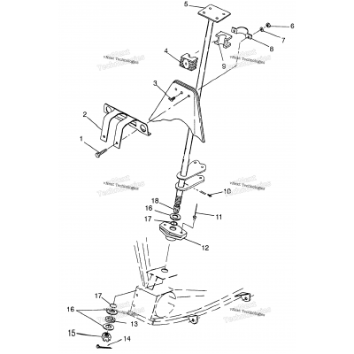 Steering Post Magnum 6X6 & Swedish Magnum 6X6 S97ae42e