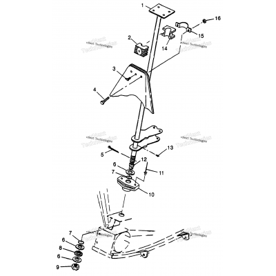 Steering Post Scrambler 400L