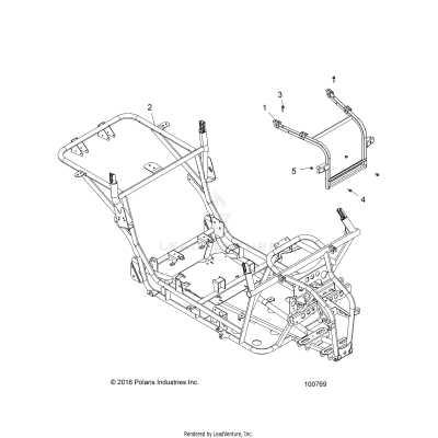 CHASSIS, MAIN FRAME - A17HAA15N7 (100769)