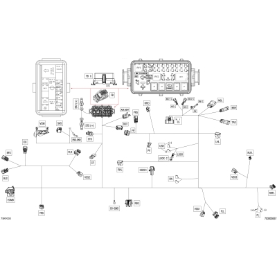 08- Electric - Main Harness - 710010003