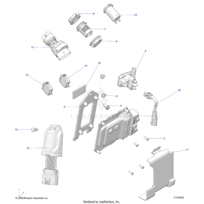 ELECTRICAL, SWITCHES, SENSORS and ECM - A25SEE57CY/EY (C102452)