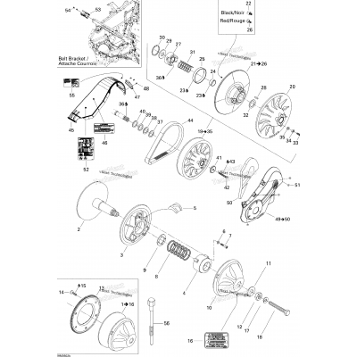 Pulley System Gsx 550F