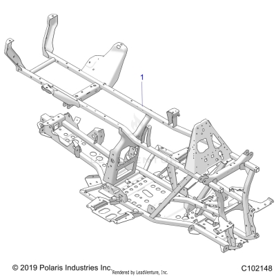CHASSIS, FRAME - A20SHE57AN/AF/Z57AX (C102148)
