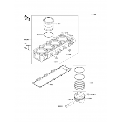 Cylinder/Piston(s)