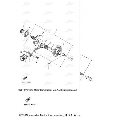 Crankshaft - Piston