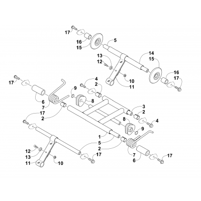 REAR SUSPENSION ARM ASSEMBLY